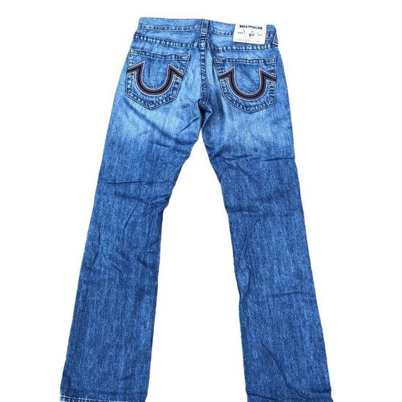 True Religion Jeans Size 31 STRAIGHT Blue - Picture 7 of 9